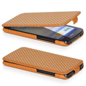 Cute Huawei Ascend G730 Leather Flip Phone Case , Pu Flip Phone Case