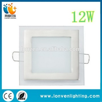 Customized best selling glass round panel light