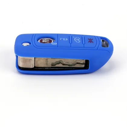 Silicone fiat 500 fob key shell cases cover