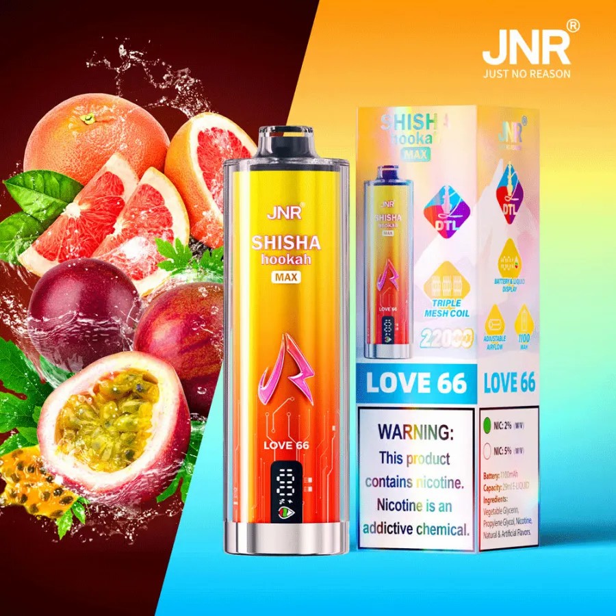 JNR shisha max 22k puff vape grosir