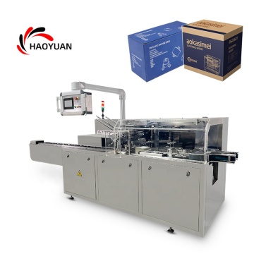 High Speed Automatic Small Carton Box Packaging Horizontal Blister Cartoning Machine