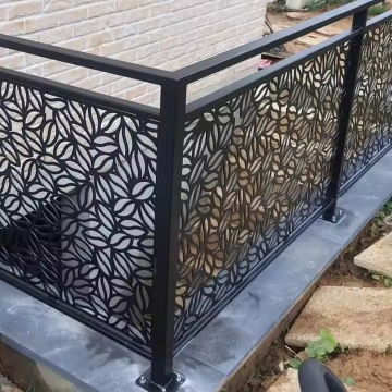 Railing de corte a laser balaustradas de ponta alta