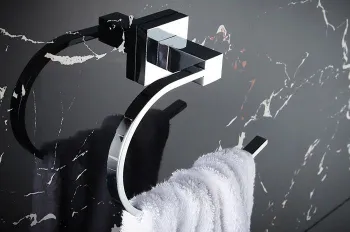 Towel Ring - Chrome Brass (80860)