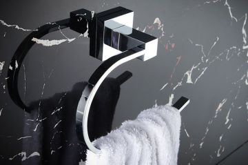 Towel Ring - Chrome Brass (80860)