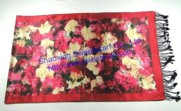 silk shawls and scarves