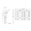 High dv/dt rate TO-126 2P6M 2A Sensitive SCR