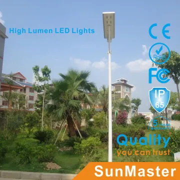 All in one solar LED street light 60W solar lantern light