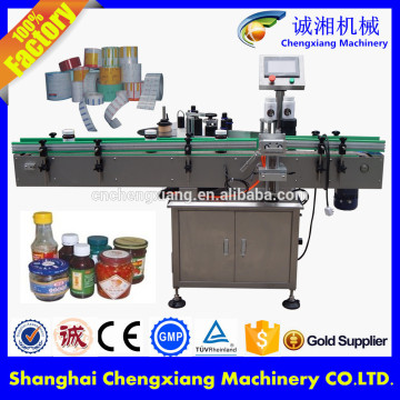 New labelling machine for round cans,labelling machine for round bottle