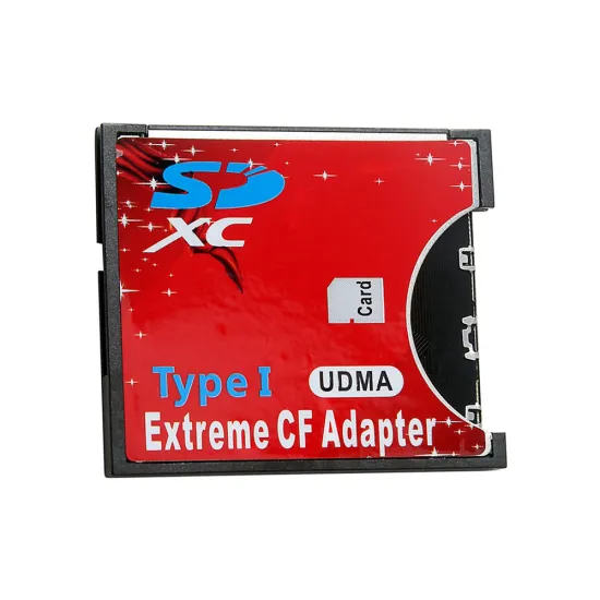 High Quality SD to CF Adapter for SDHC/SDXC Compact Flash Reader Converter