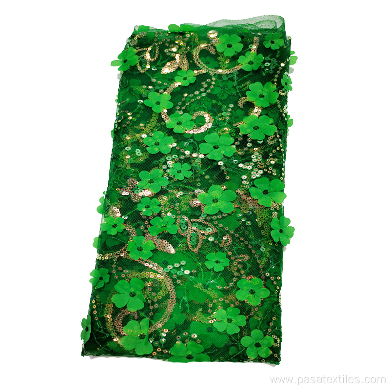 latest sequin fabric for women dress