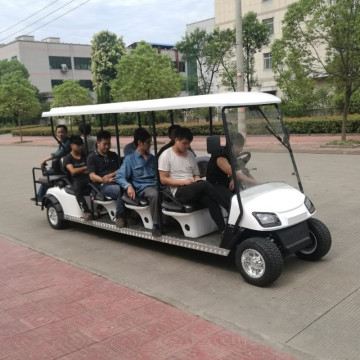 high quality 8 seat golf sightseeing car