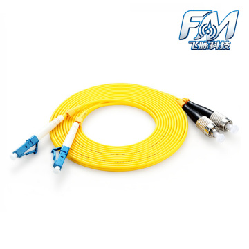 Dual Core LC FC UPC Fiber Patch Cord