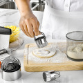 Cooky Press Stainless Steel Small Moss Cake Mold