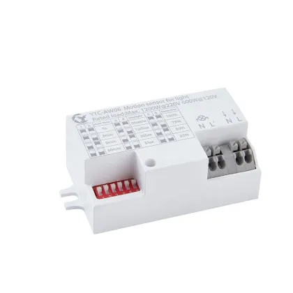 HF motion sensor microwave   smart lighting control