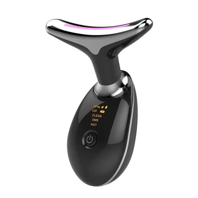 3 Color Vibration Facial Neck Skin Tightening Massager