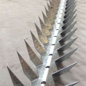 Stainless Steel Anti-Climb Fence Top Razor Barbed Wire Spikes