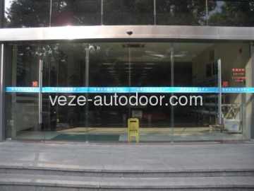 Frameless Glass Doors With Aluminum Profile 