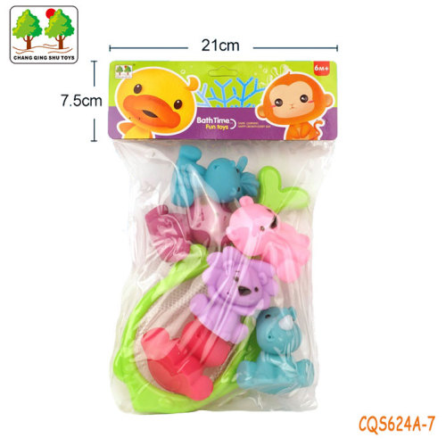 CQS624A-7 CQS soft toys 6PCS and fishing net