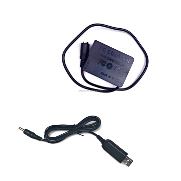 Free Shipping: DMW-DCC8 DC Coupler and Power Cable for Panasonic Camera Models