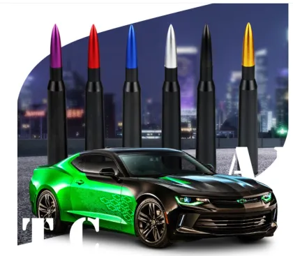 Personalized retrofit car bullet antenna general motors