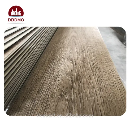 Plastic Wood Dry Back Recycled Material Pvc Floor Vinyl Tile Planks