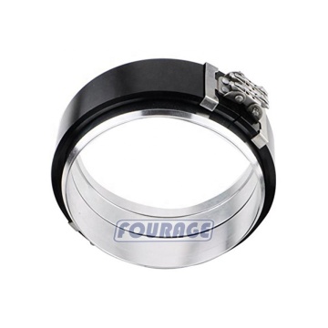 Universelle Aluminium-Turbo-Ladelerker-Rohrklemmen mit O-Ringen und Flanschen