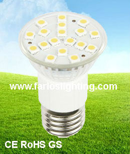 18pcs SMD (G5.3-5050) led grow light