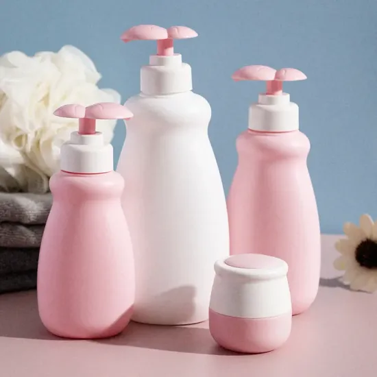 Body Face Cream Jar Shampoo Lotion Pump Bottle