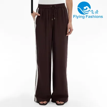 Comfortable Brown Casual Trousers