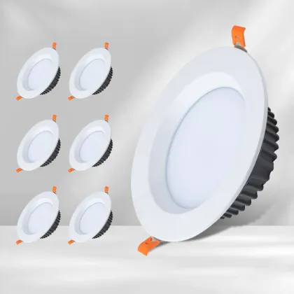 8 Inch OSRAM LED Downlight with 120 Degree Beam Angle - 30W Indoor Spotlight