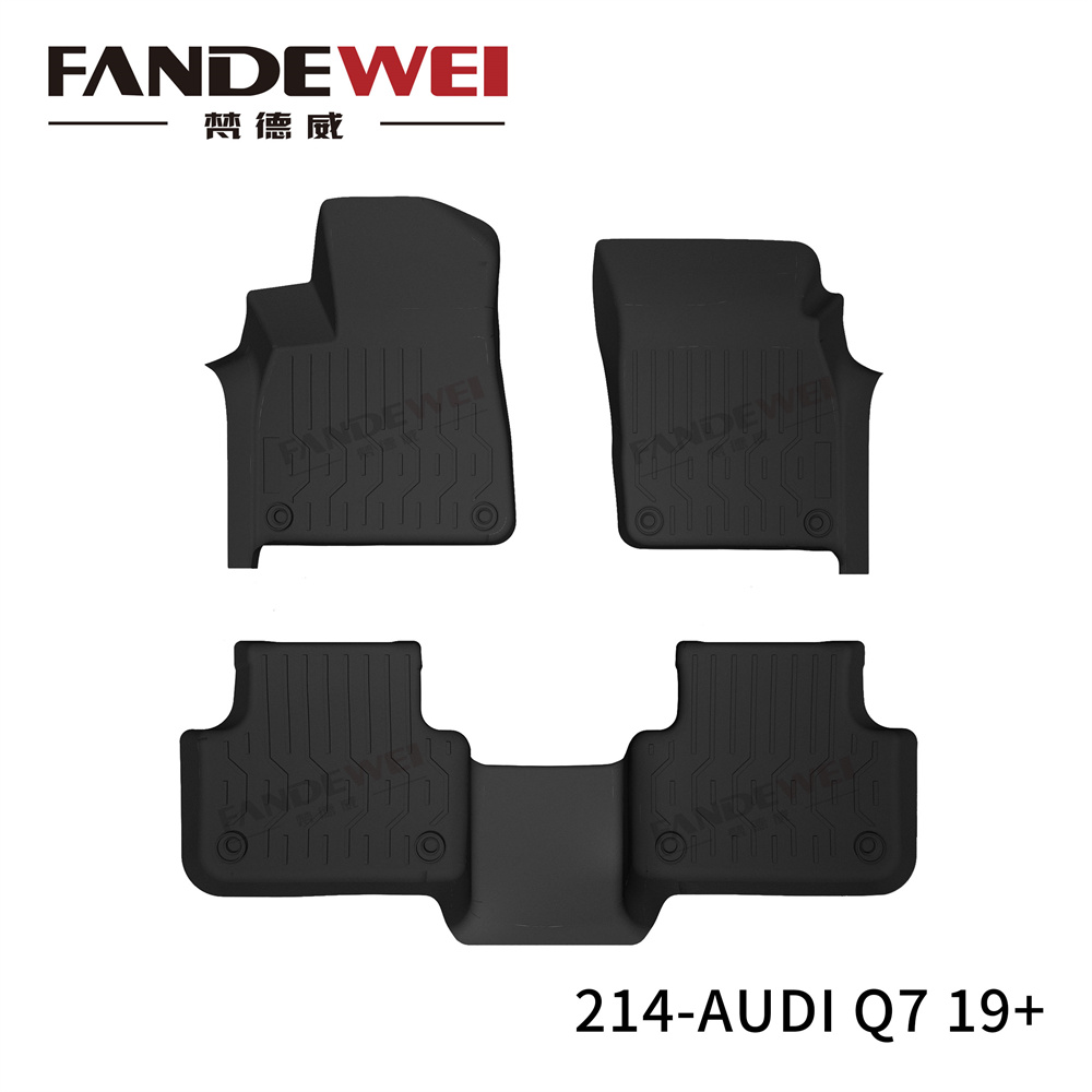 TPV Rubber Floor Mats for Car Audi Q7