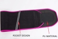 Hot Selling 2020 Custom Exercise Body Shaper Nano Silver Inside Coating Sweat Belt Neoprene Trimmer With Pocket
