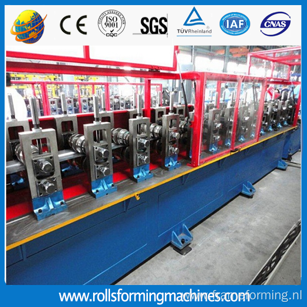 Aluminum And Steel Door Frame Roll Forming Machine