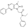 9H-Purina-9-acetamida, N-etil-7,8-dihidro-7-metil-8-oxo-2-fenil-N- (fenilmetil) - CAS 226954-04-7