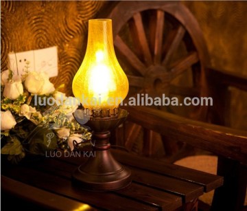 2014 iron home accessories newest metal bedroom reading table lamp light