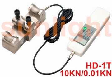Digital Pressuremeter Tension Meter 10KN External Cylinder Shape Sensor HD-1T