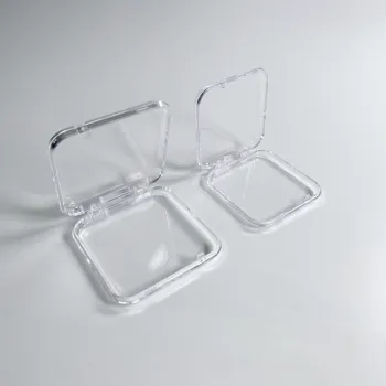 Orthodontic Mouth Guard Case with Snap-on Lid, Portable Slim Night Guard Case, Easy to Clean Aligner Case