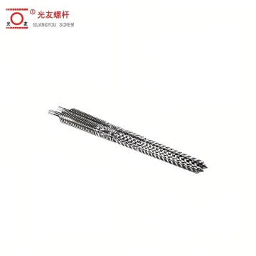 Mataas na katumpakan conical twin screw para sa pipe coating