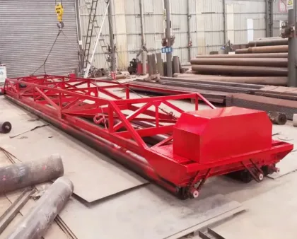 Motor concrete three roller paver