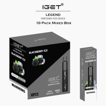 IGET Legend 4000 Puffs Vape Blackberry Ice