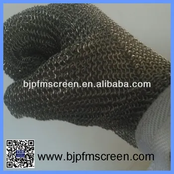 Stainless Steel Butcher Gloves , Chain Link Gloves