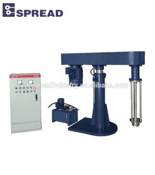 Hydraulic lift high shear emulsifier