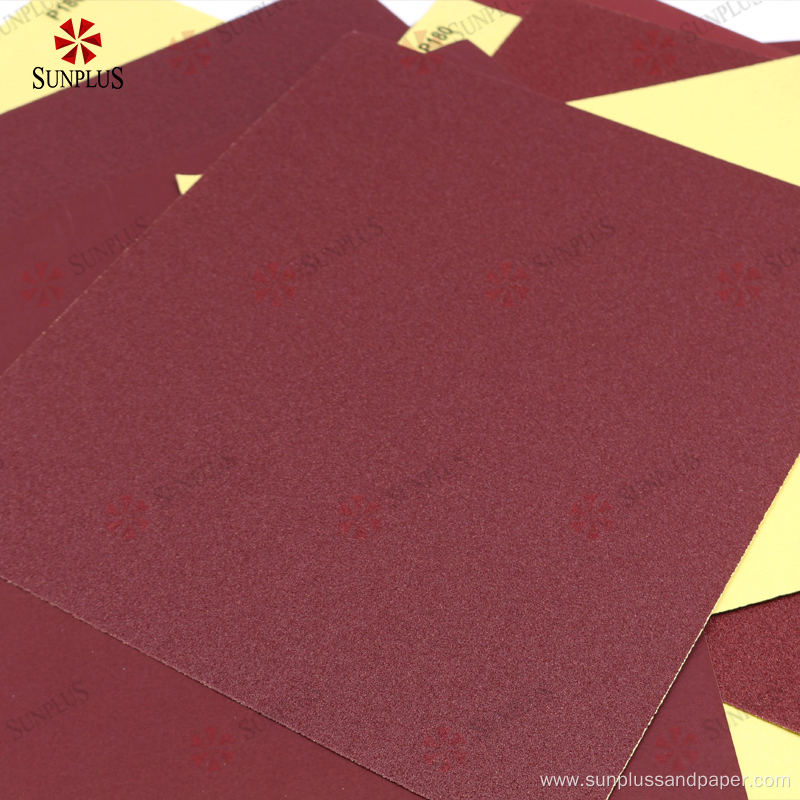 P60-P2000 Water Proof Sandpaper Red Sanding Paper