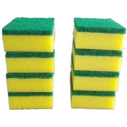 Long-Lasting Sponge Scouring Pads & Kitchen Dishwashing Sponges: Efficient Cleaning Solutions