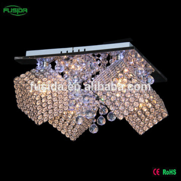Crystal Modern pendants crystal flower shade crystal LED ceiling light