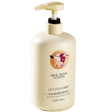 High Quality Private Label Goat Milk Body Lotion for Skin Rejuvenation and Brightening