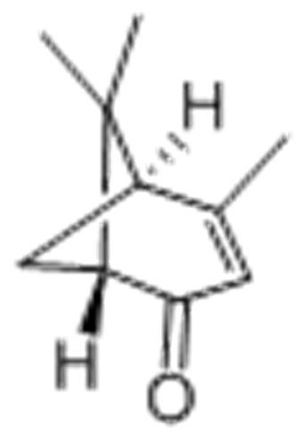 Name: Bicyclo[3.1.1]hept-3-en-2-one,4,6,6-trimethyl-,( 57275148,1R,5R)- CAS 18309-32-5