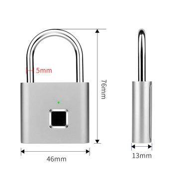 Zinc Alloy Fingerprint Lock: Keyless Anti-Theft Smart Lock