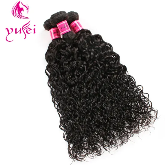 Water Wave Hair 3 Bundle Wet And Wavy Virgin Brazilian Hair Human Weaves
