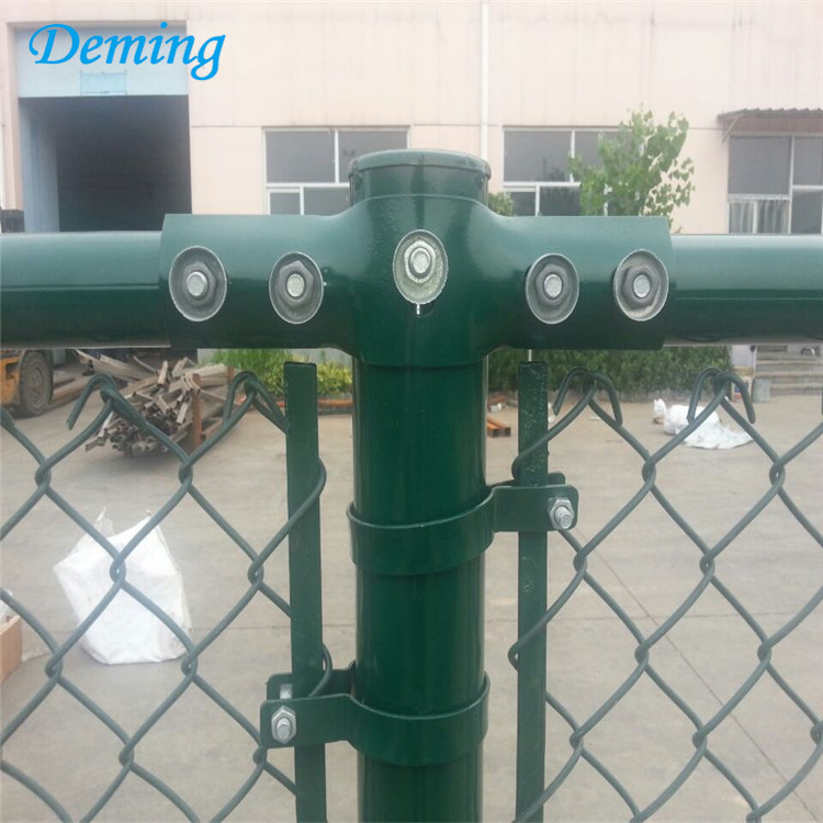 sports court used pvc chain link wire mesh